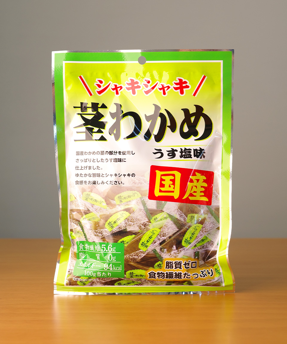 일본 안주 소칸 샤키샤키 쿠키 와카메 소금맛 68g 미역 줄기