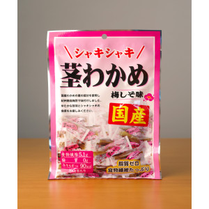 일본 안주 소칸 샤키샤키 쿠키 와카메 우메시소맛 68g 미역 줄기