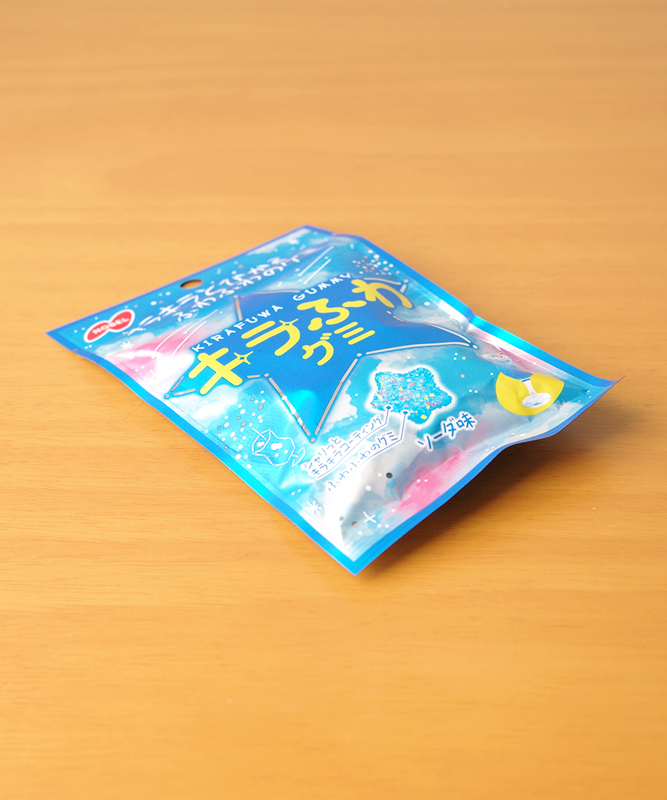 일본 젤리 노벨 키라후와 별모양 구미 소다, 50g, 1개