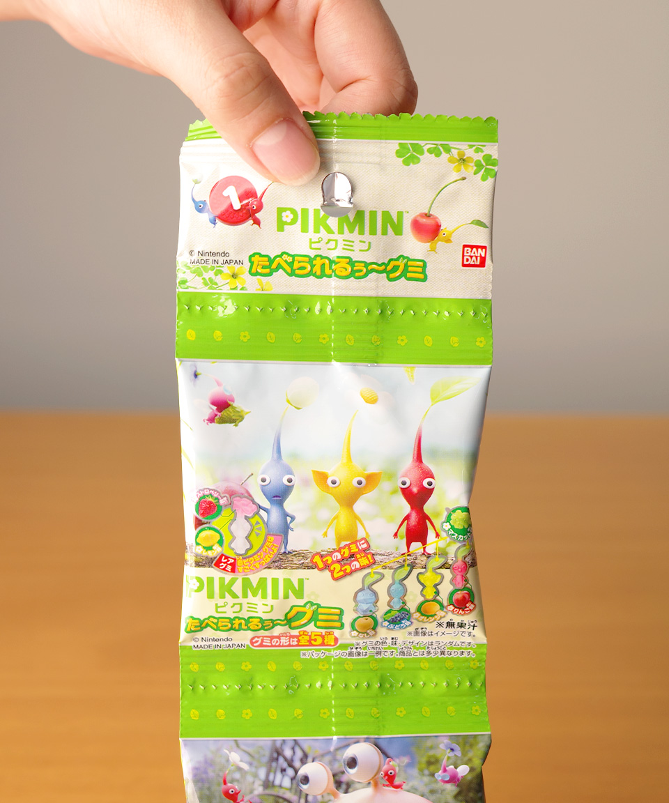 반다이 피크민 젤리 15g X 4봉지 일본 캐릭터 젤리