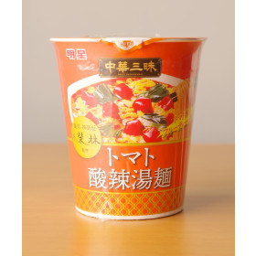 일본 컵라면 묘조 중화삼매 토마토 산라탕 98g 쏸라펀