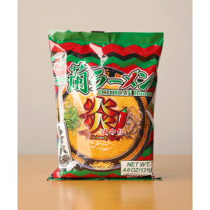 이치란 불꽃 매운맛 131g 일본 봉지라면