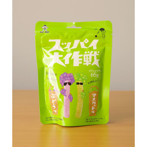 일본 젤리 왕왕재팬 슷파이 대작전 포도 / 머스캣, 65g, 1개