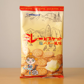 일본 과자 노무라 미레 비스킷 소금 버터, 120g, 1개