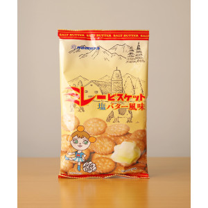 일본 과자 노무라 미레 비스킷 소금 버터, 120g, 1개