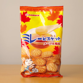 일본 과자 노무라 미레 비스킷 메이플, 120g, 1개