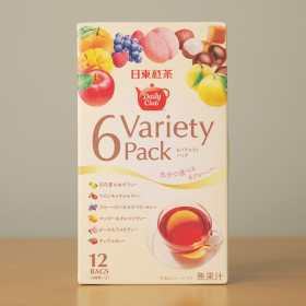 일동홍차 버라이어트 6팩 과일티 12개입 일본 차