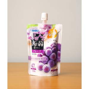 오리히로 곤약젤리 스탠딩 포도, 130g, 1개