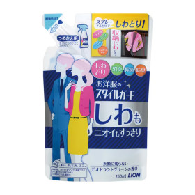 일본 다림질 스프레이 라이온 시와토리 스프레이 리필 250ml 뿌리는 다리미풀