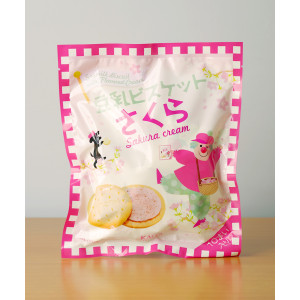 칼디 두유 비스킷 사쿠라, 140g, 1개