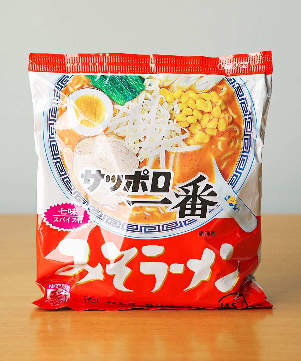 삿포로 이찌방 미소 라멘 100g 일본 봉지라면