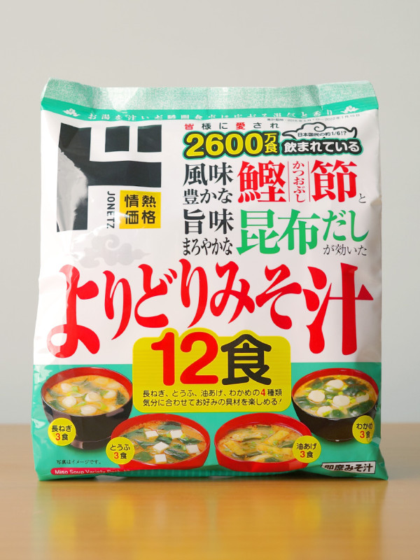 돈키호테 요리도리 미소시루 12식 오리지널, 205.2g, 1개