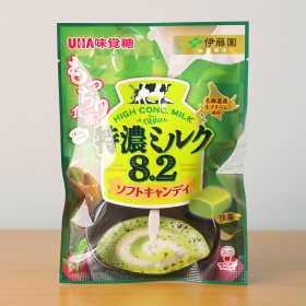 일본 사탕 UHA 특농 밀크 8.2 소프트 캔디 말차 67g