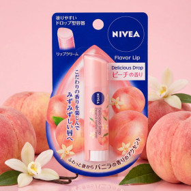 일본 니베아 복숭아 립밤 3.5g