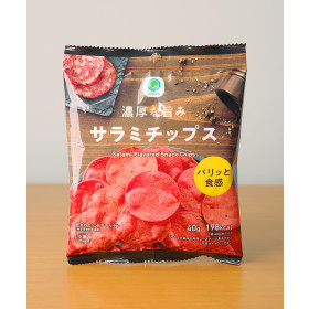 패밀리마트 진한 살라미 칩 40g 일본 편의점 간식