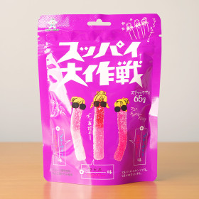 일본 젤리 왕왕재팬 슷파이 대작전 믹스베리, 65g, 1개