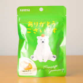 일본 젤리 카네카 메세지 구미 귤, 40g, 1개