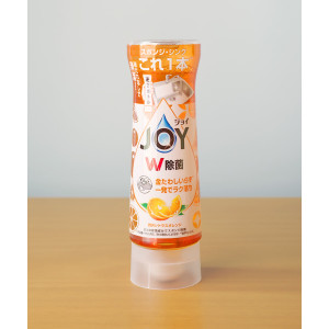 일본 조이 JOY 주방세제 컴팩트 W 거꾸로 보틀 시트러스 오렌지 본품, 290ml, 1개