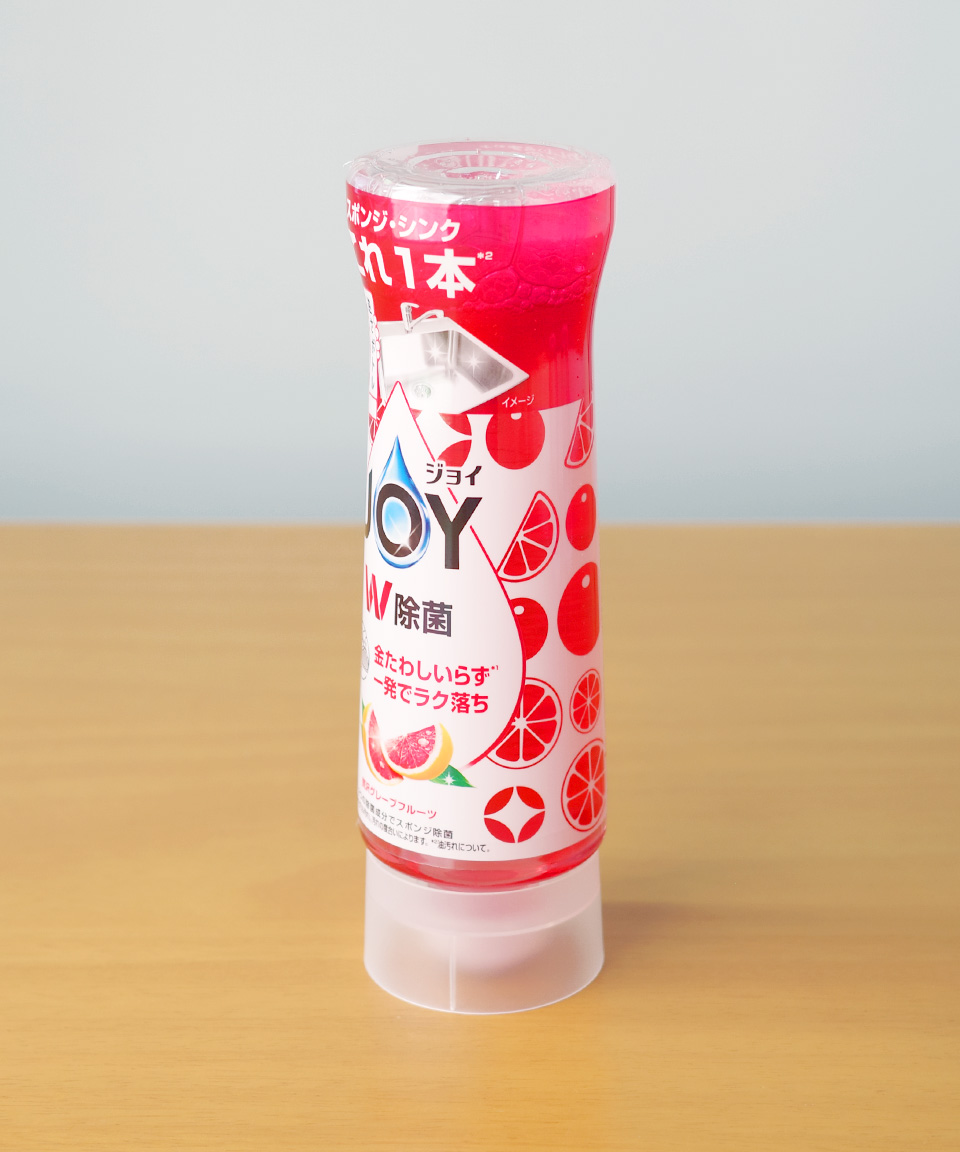 일본 조이 JOY 주방세제 컴팩트 W 거꾸로 보틀 자몽 본품, 290ml, 1개