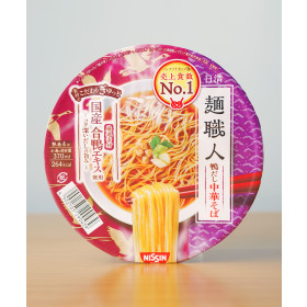 일본 편의점 닛신 면직인 카모다시 중화소바, 83g, 1개