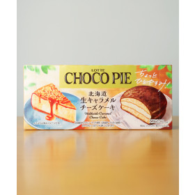 Sale 롯데 초코파이 생 카라멜 치즈케이크 6개입 일본 초콜릿