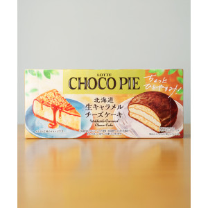 Sale 롯데 초코파이 생 카라멜 치즈케이크 6개입 일본 초콜릿