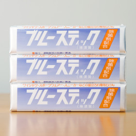 요코스카 블루 스틱 세탁비누 일본 교도소 비누 찌든때 얼룩 제거 150g, 3개
