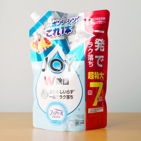 일본 조이 JOY 주방세제 컴팩트 W 거꾸로 보틀 프레쉬 클린 리필, 930ml, 1개