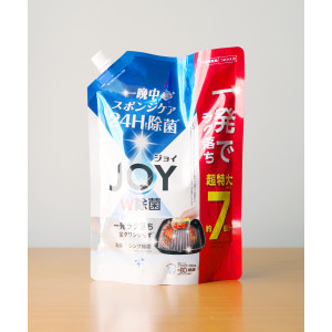 일본 조이 JOY 주방세제 컴팩트 W 거꾸로 보틀 무향 리필, 930ml, 1개