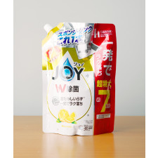 일본 조이 JOY 주방세제 컴팩트 W 거꾸로 보틀 시트러스 레몬 리필, 930ml, 1개