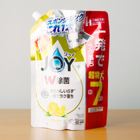 일본 조이 JOY 주방세제 컴팩트 W 거꾸로 보틀 시트러스 레몬 리필, 930ml, 1개