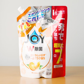 일본 조이 JOY 주방세제 컴팩트 W 거꾸로 보틀 시트러스 오렌지 리필, 930ml, 1개