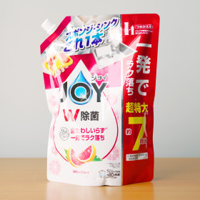 일본 조이 JOY 주방세제 컴팩트 W 거꾸로 보틀 자몽 리필, 930ml, 1개