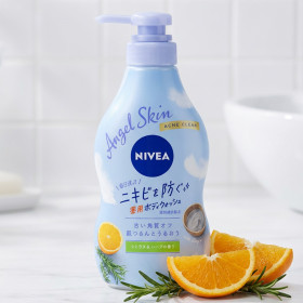 일본 니베아 엔젤스킨 바디워시 아크네 클리어 시트러스 허브 본품, 480ml, 1개