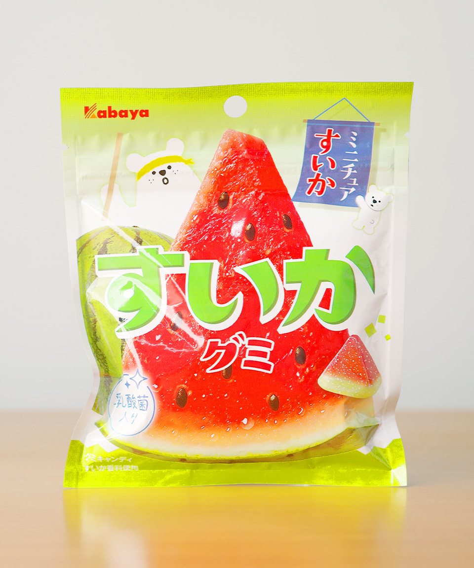 카바야 수박 구미 50g 일본 젤리