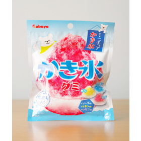 카바야 카키고리 구미 3가지 빙수맛 55g 일본 젤리
