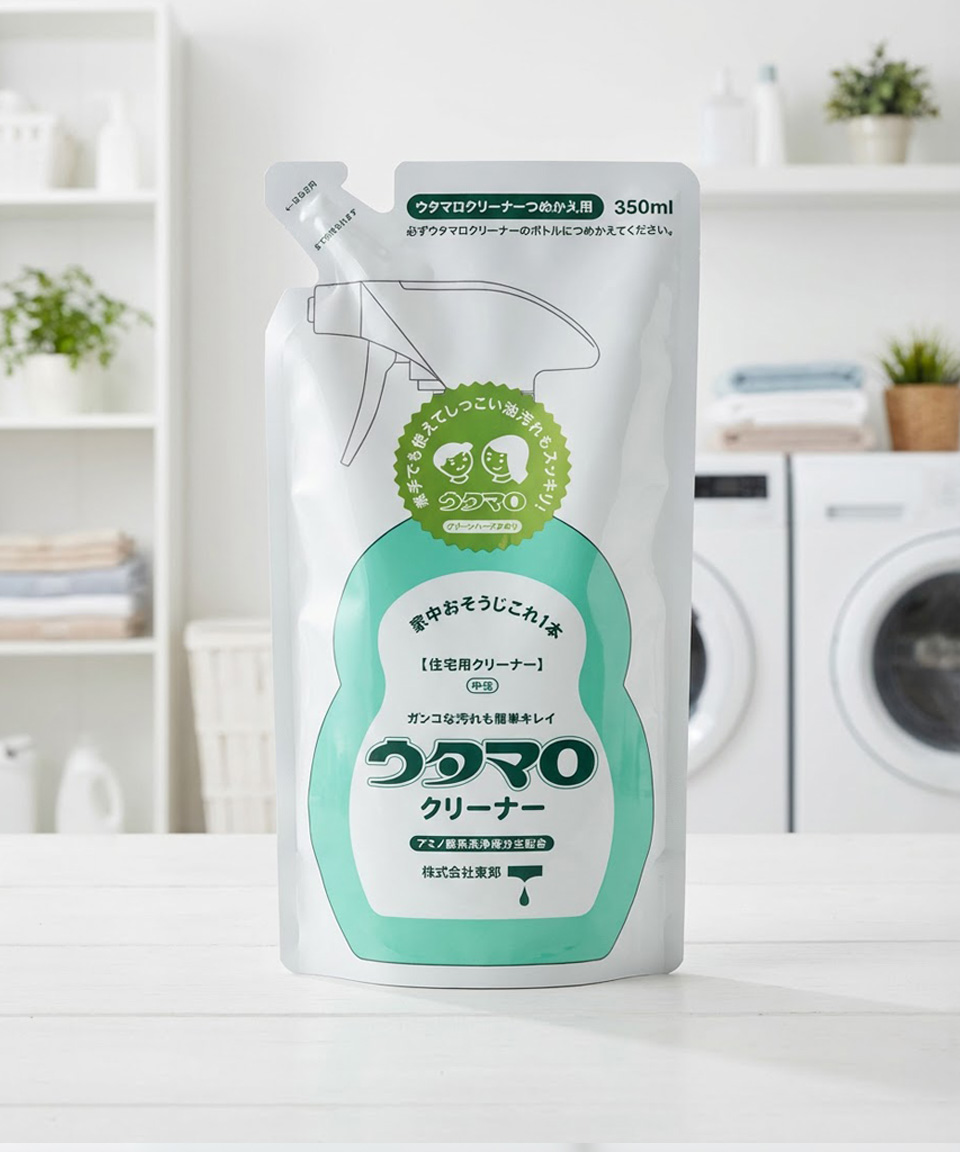 우타마로 클리너 만능 일본 다목적 세정제 리필, 350ml, 1개