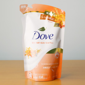 도브 바디워시 라이스퍼먼트 금목서 리필, 330g, 1개