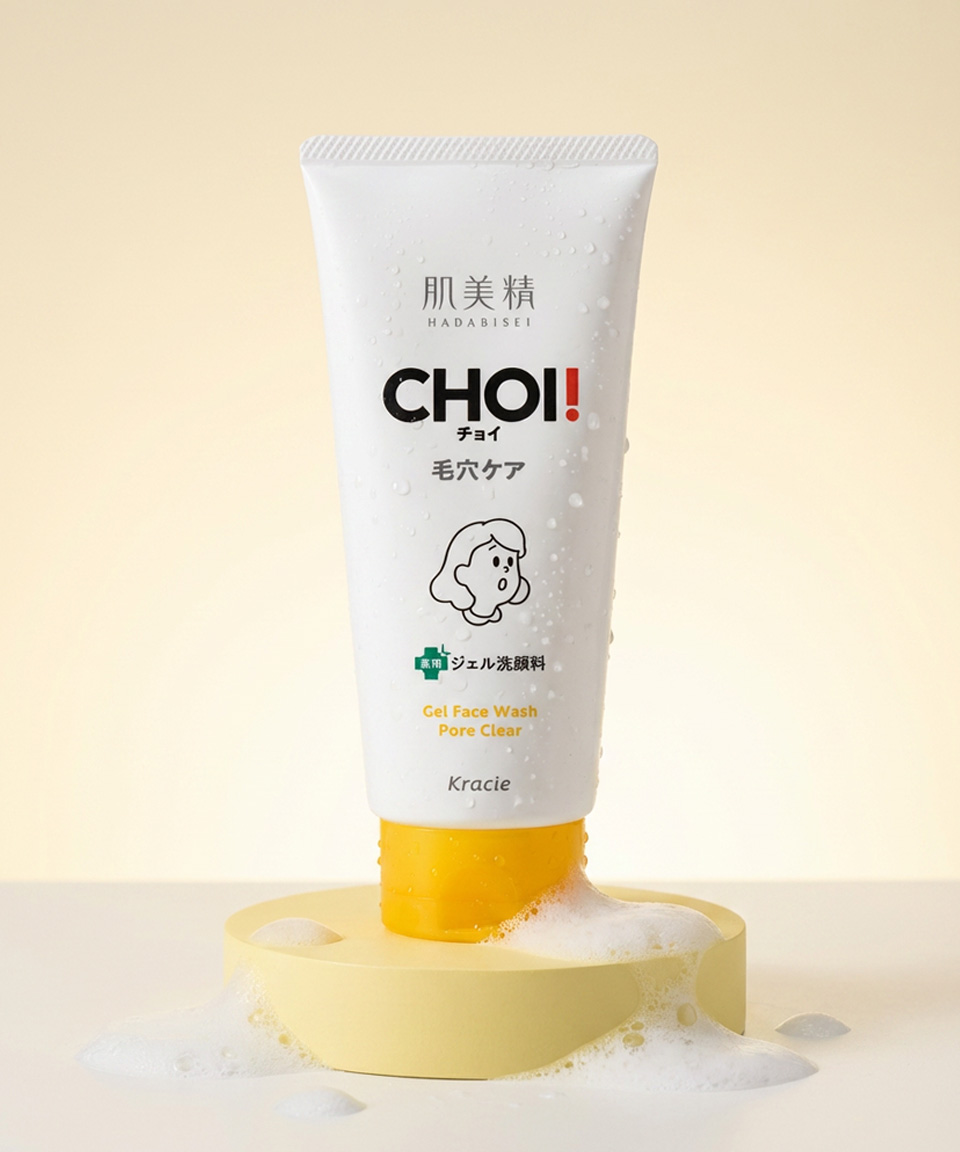 크라시에 초이 CHOI 클렌징폼 일본 세안제 모공케어, 110g, 1개
