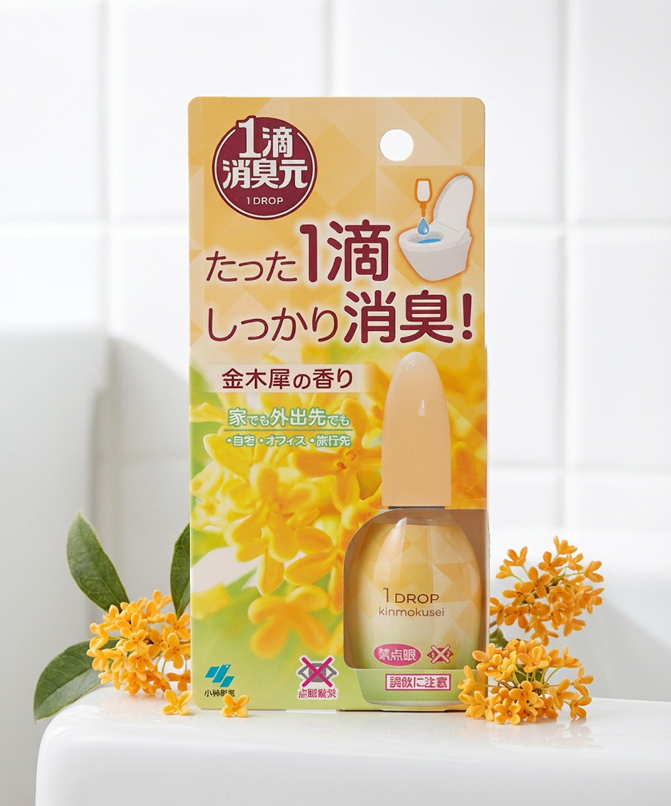 고바야시 쇼슈겐 일본 변기향수 탈취제 금목서, 20ml, 1개