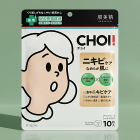 크라시에 초이 CHOI 일본 마스크팩 아크네 케어, 10매, 1개