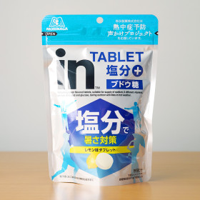 모리나가 in 타블렛 포도당 캔디 레몬맛 80g 염분 보충 일본 사탕