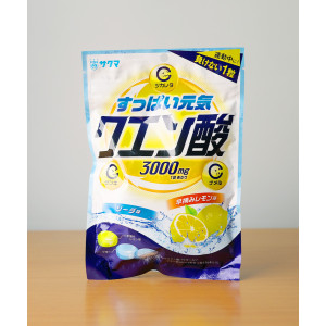 사쿠마 구연산 캔디 소다 & 레몬맛 70g 염분 보충 일본 사탕