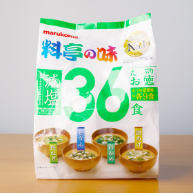 마루코메 미소시루 저염 대용량 36식, 549g, 1개