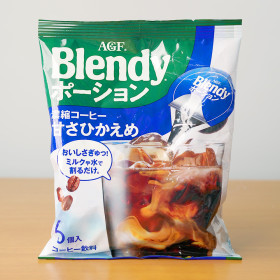 AGF 블렌디 포션 커피 액상 블랜디 저당, 108ml, 1개