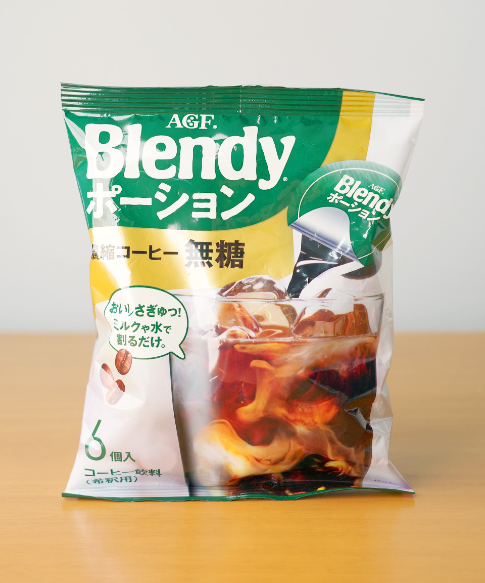 AGF 블렌디 포션 커피 액상 블랜디 무당, 108ml, 1개