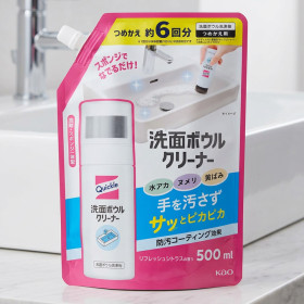 카오 퀵클 세면대 클리너 일본 크리너 500ml, 리필, 1개