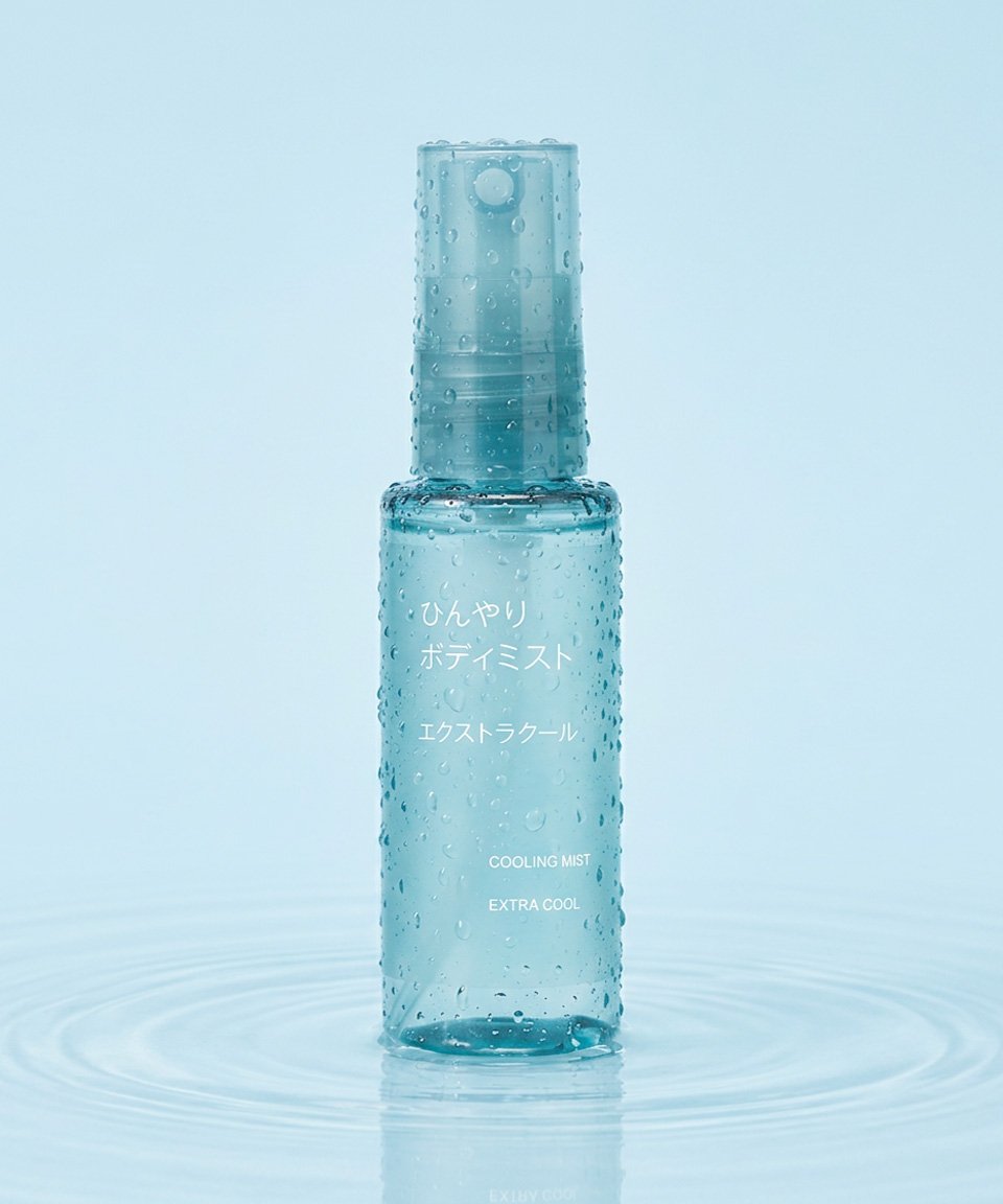 무인양품 쿨링 바디미스트 일본 무지 엑스트라 쿨 휴대용, 50ml, 1개