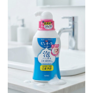 카오 퓨오라 거품 치약 일본 190ml, 후레쉬 민트, 1개