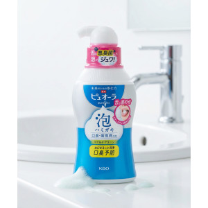 카오 퓨오라 거품 치약 일본 190ml, 마일드 그린, 1개